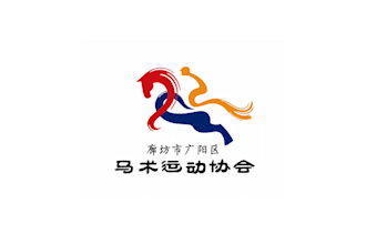 design minimal seeking logo for chinese equestrian club