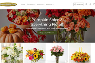 shopify store flower website flower store flower shopify store dropshipping