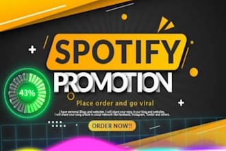 do organic spotify album promotion