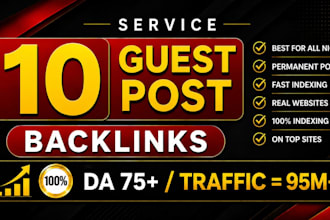 write and publish article on premium websites  premium guest post services