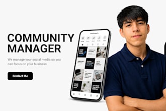 be your community manager