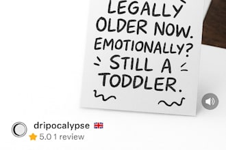 create greetings cards that make people laugh gasp or cry in a good way