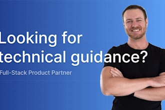 be your technical partner for startup or mvp planning