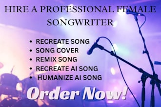 recreate song cover remix song recreate ai song or humanize ai song production