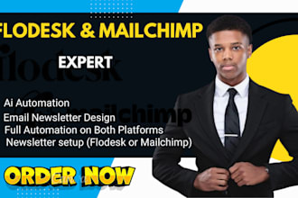 design flodesk email template  campaign automation mailchimp email marketing