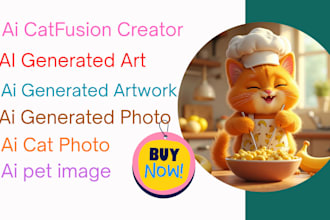 create cute and realistic ai cat photos or,ai photo