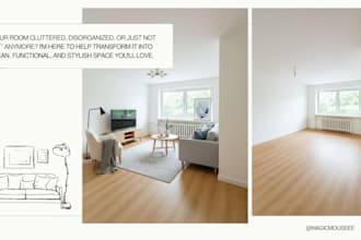 redesign your empty, messy room to match your style