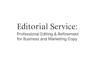 refine your marketing copy and brand tone