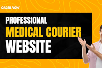 medical courier medical courier website courier website logistics cargo website