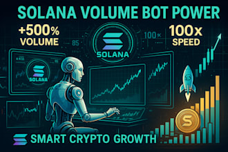 develop solana volume bot, volume bot, solana bot, crypto arbitrage bot