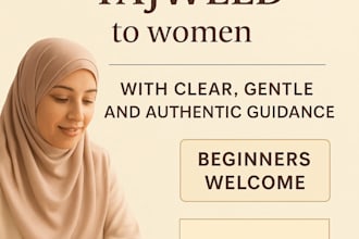 teach the quran with tajweed to women with clear, gentle, and authentic guidance