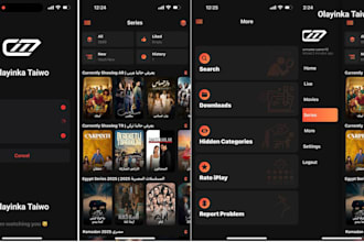 rebrand iptv app for ios with powerful control panel