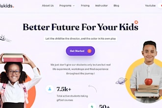 design squarespace elementary school website kindergarten website daycare site