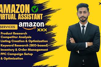 be your amazon virtual assistant and fba consultant