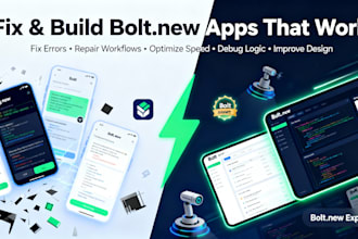 vibe coding expert, bolt new developer, bolt new websites, bolt new web app