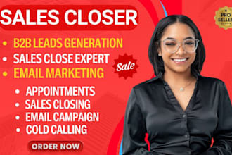 commission based sales b2b sales closer high ticket sales