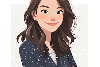 do cute disney cartoon portrait