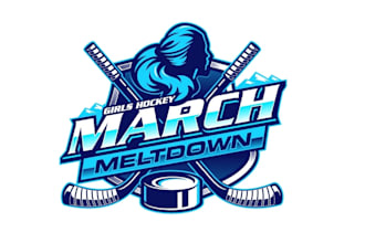create awesome and gorgeous hockey logo design