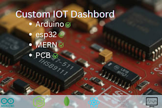 build arduino, esp32 iot systems with mern