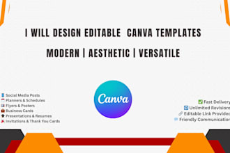 design canva templates, cards, banners, and schedules