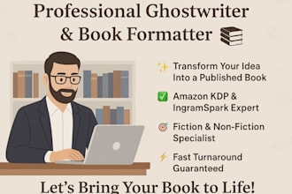 cozy fantasy romance writer book writer ebook creative writer poetry ghostwriter