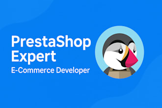 create a professional prestashop website for you