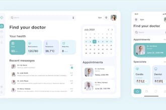 develop your modular telemedicine website with customizable health features