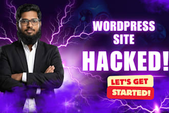 fix hacked wordpress site, malware cleanup with security
