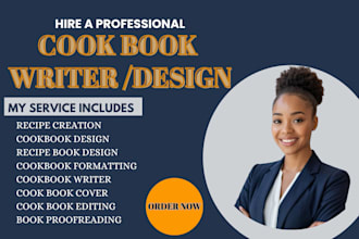be cookbook recipe writer design recipe book recipe creation cookbook formatting