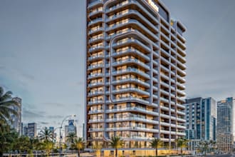renovate commercial highrise building,rooftop terrace,mixed real estate building
