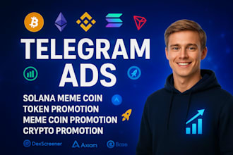 meme coin marketing crypto hit 100x token twitter promotion telegram ads