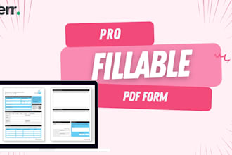 design and develop fillable pdf forms