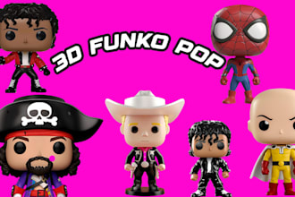 create print funkopop 3d toy action figure 3d bjd flexi toys 3d lego 3d figurine