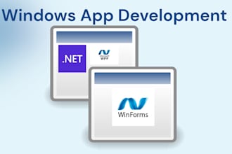 develop or fix a windows desktop app
