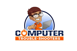 create creative and good looking computer logo design