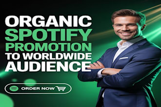organic spotify music promotion to real audience