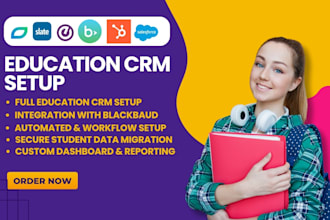 setup schoolmint CRM slate ellucian blackbaud hubspot educationcloud salesforce