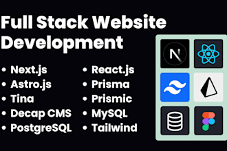 use next js react js astro js and cms to build full stack web app