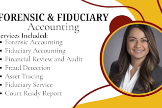 do divorce forensic accounting, fraud investigation, and asset tracing