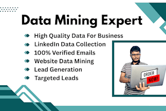 do lead generation and data collection for you