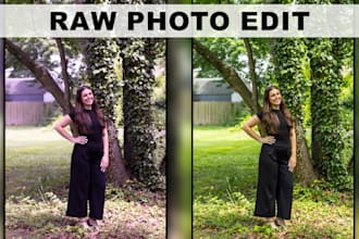 do bulk raw photo editing and color correction in lightroom