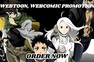 do webtoon promotion, webcomic promotion, tapas, manga, webcomic organically