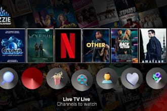 rebrand tivimate, roku app, xciptv, with control panel