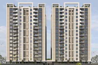 renovate 3d residential property, mix use apartment,landscape design,parking lot