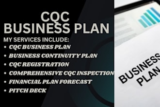 do cqc registration, cqc compliant business plan