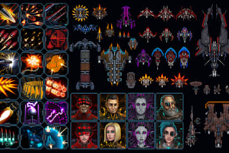 draw 2d assets for your game