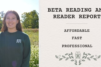 beta read your novel