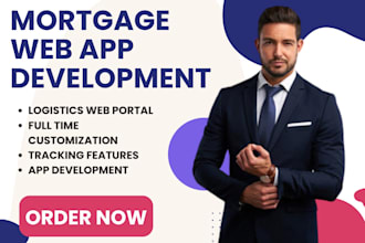 develop mortgage web app mortgage web portal mortgage software mortgage app