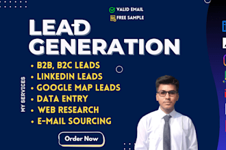 do manual, google map lead generation for any business growth