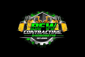 create attractive and imagination contracting logo design